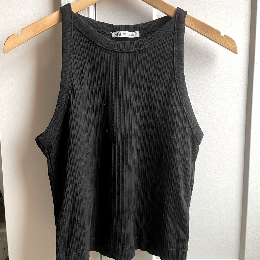 Zara Black Tank top